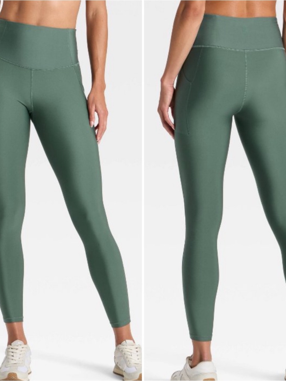 all in motion High-Waist Sage Green Active Leggings